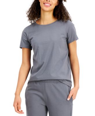 Jenni - Solid Cotton Sleep T-Shirt