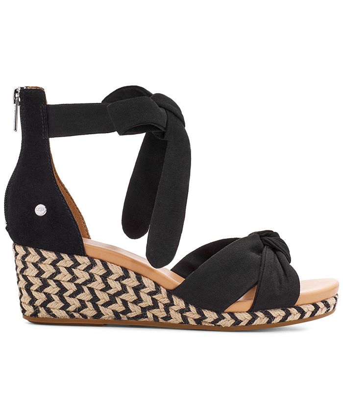 UGG® Women's Yarrow Espadrille Wedge Sandals - Macy's