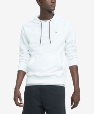 tommy hilfiger mens white hoodie