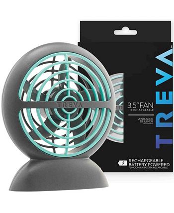 Treva - Rechargeable USB Puck Fan, Set of 2