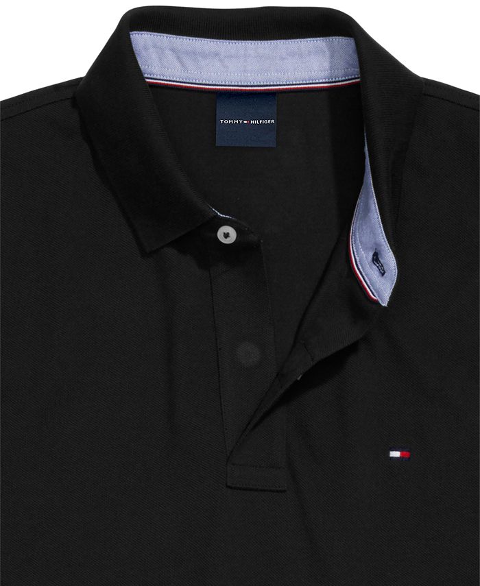 Tommy Hilfiger Men's Classic-Fit Ivy Polo Shirt with Magnetic Closure ...
