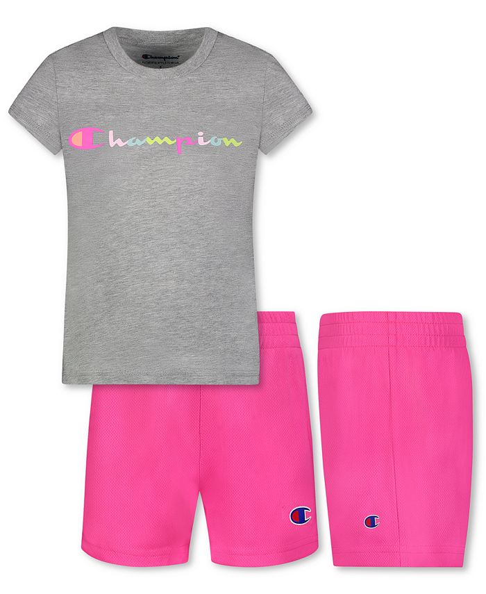 Champion girls mesh online shorts