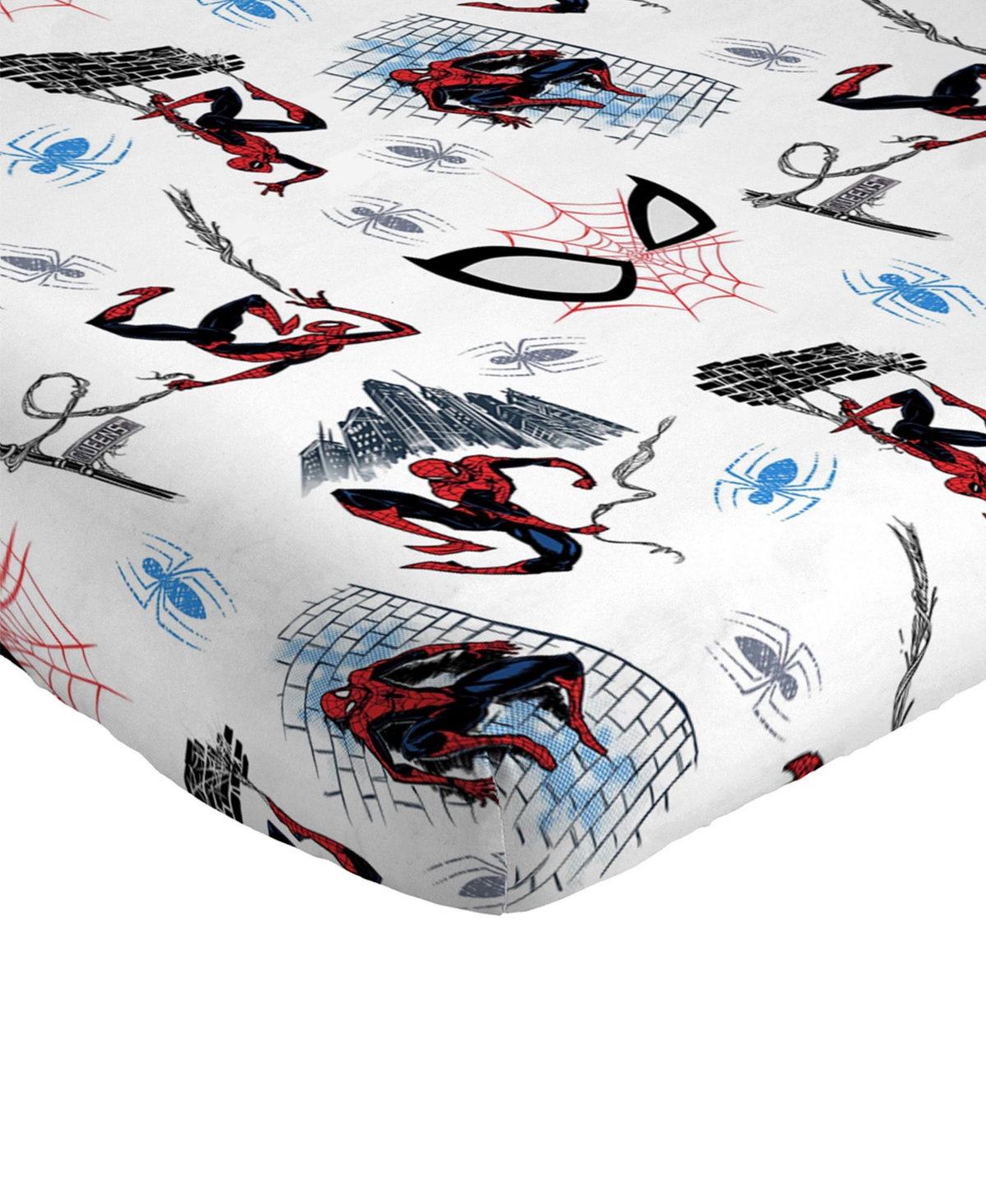 Spider-man Crawl 4-Pc. Sheet Set, Queen