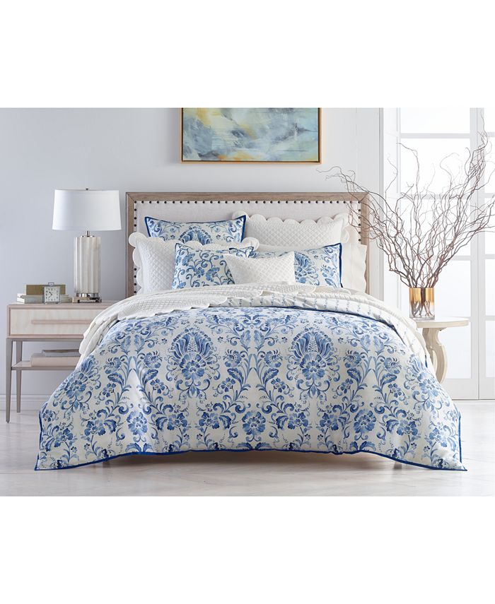 Hotel Collection Palmette Duvet Cover, King, Created for Macy's Macy's