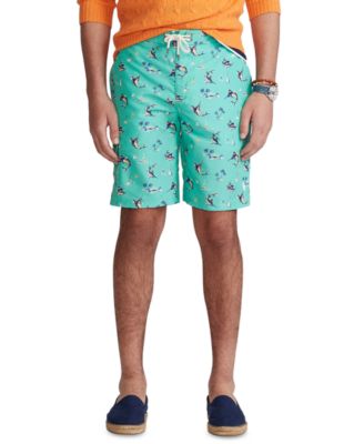 macys polo swim trunks