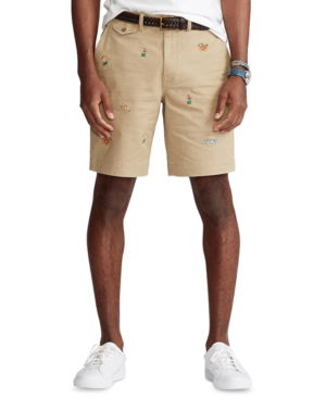Polo Ralph Lauren Men's 9-Inch Stretch Classic-Fit Chino Shorts