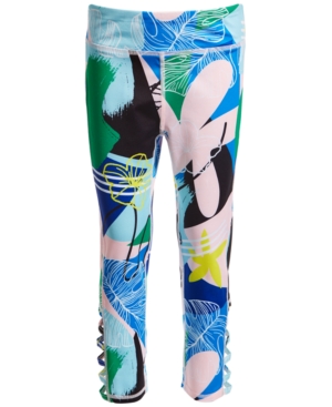 Ideology Big Girls Caged Capri Leggings Created for Macy's