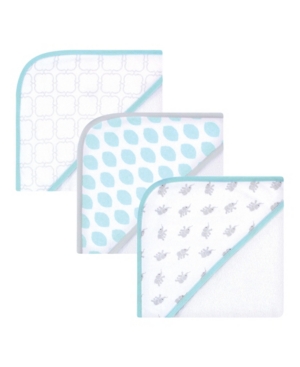 Baby Girls and Boys Hooded Towels 3 Pack