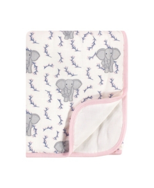 Baby Girls Organic Cotton Muslin Tranquility Blanket