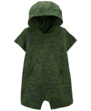 Baby Boys Hooded Romper