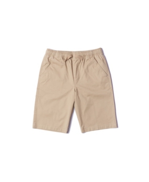 Big Boys Drawstring Waist Twill Shorts