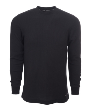 Tahari Men's Knit Underwear Waffle Thermal T-shirt