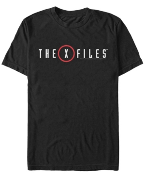 Men's The X-Files Red Logo Short Sleeve T-shirt