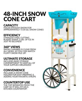 SCC399 Snow Cone Cart - 48 Inches Tall