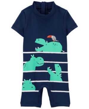 Carter's Baby Boys Hippo Rash Guard