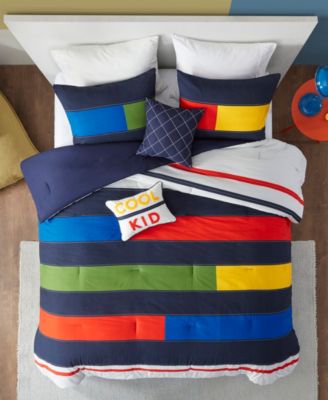 Intelligent Design Morris Stripe 4-Pc. Comforter Set, Twin