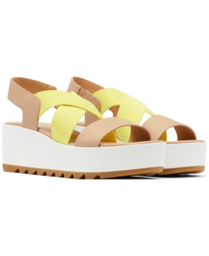 Sorel Women's Cameron Flatform Slingback Sandals Women's Shoes
