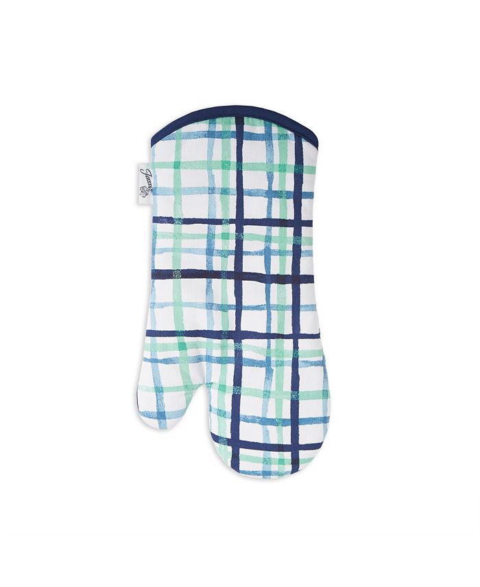 Fiesta Watercolor Plaid Oven Mitt Macy's