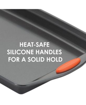 4-Piece Nonstick Cookie Pans & Slotted Spatulas Set