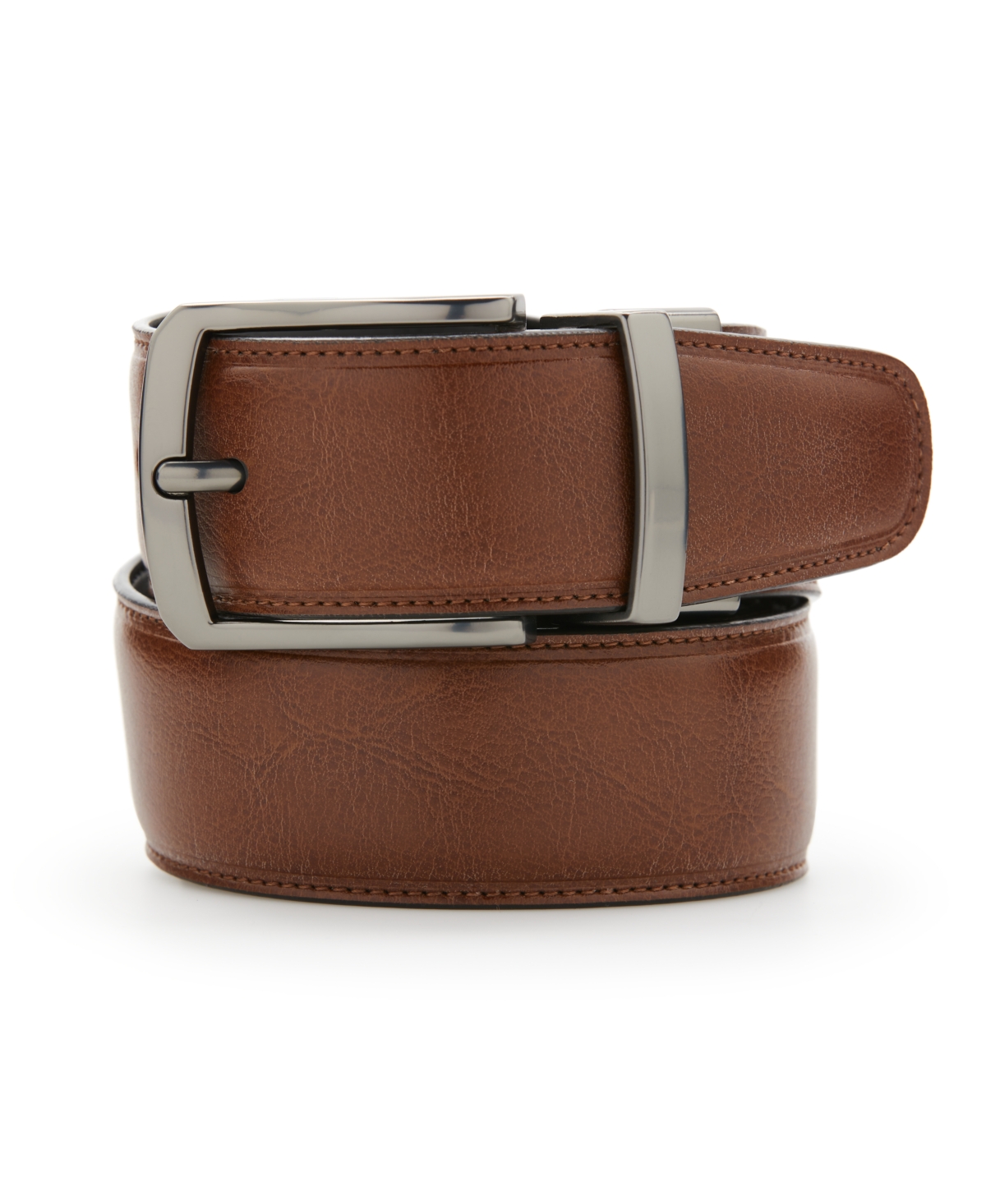 Men's Reversible Dress Belt - Luggage