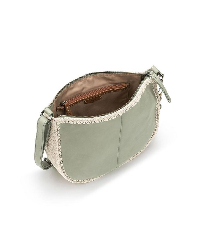 The Sak Ryder Leather Crescent Crossbody & Reviews Handbags