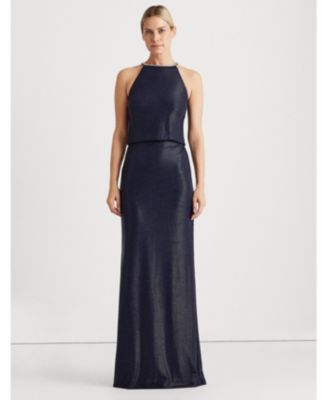 ralph lauren halter gown