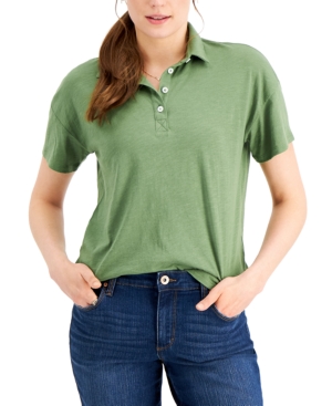 Style & Co Polo Top Created for Macy's