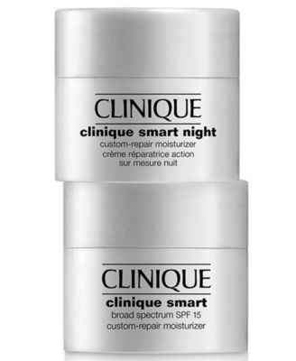 Clinique - Receive a Free Smart Day & Smart Night Moisturizer Duo with any $75  purchase!