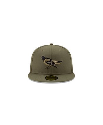 New Era Baltimore Orioles Olive Camo Color UV 59FIFTY Cap - Macy's