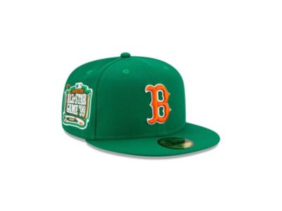 green and red boston red sox hat