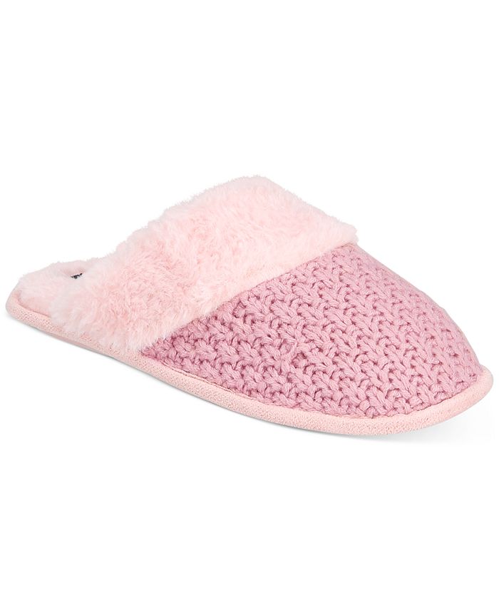 SG Company Women's Knit Clog Slipper Macy's