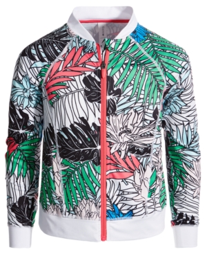 Ideology Big Girls Printed Bomber Jacket Created for Macy's
