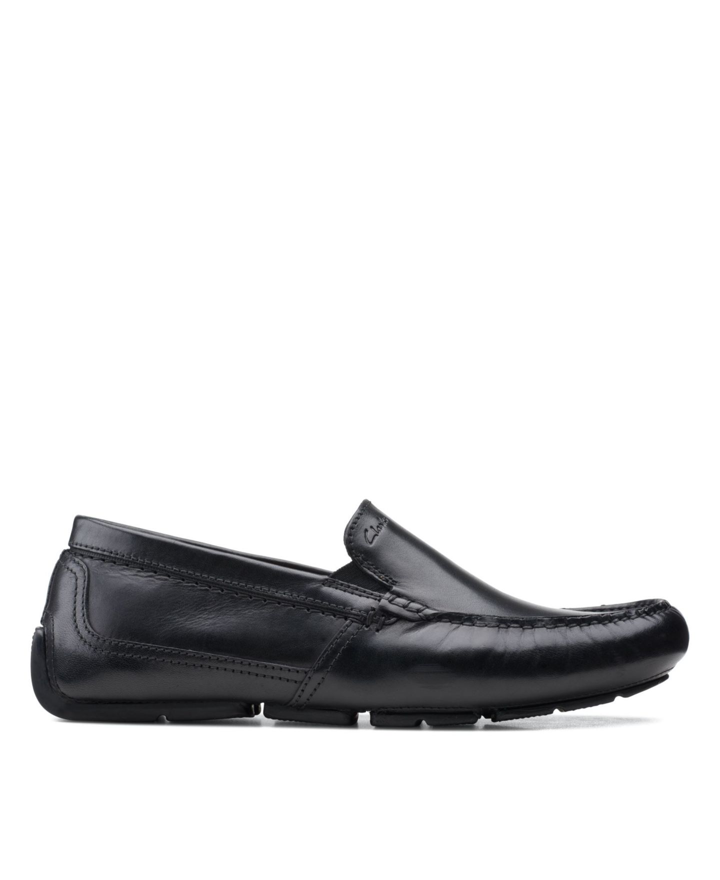 Мужские туфли для вождения Clarks Markman, цвет: Чёрный — фото 2