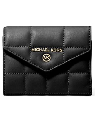 michael kors envelope wallet black