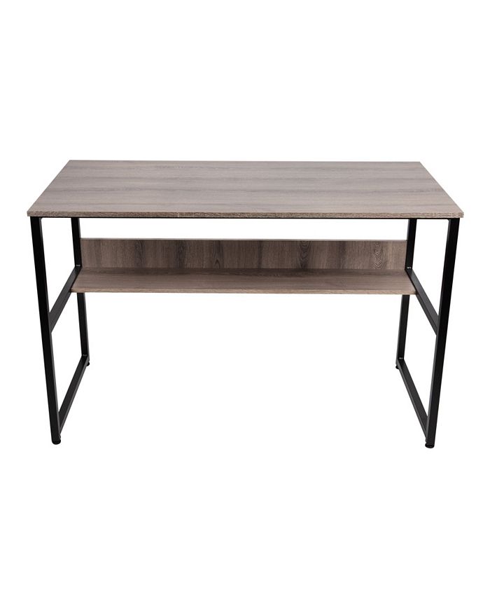 Mind Reader 47" Computer Table with Shelf and Desk Macy's