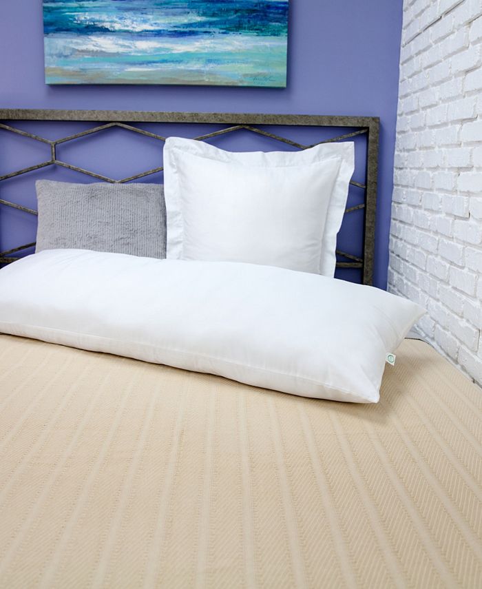 BioPEDIC Fresh and Clean Sofloft Fiber Body Pillow Body Pillow Macy's