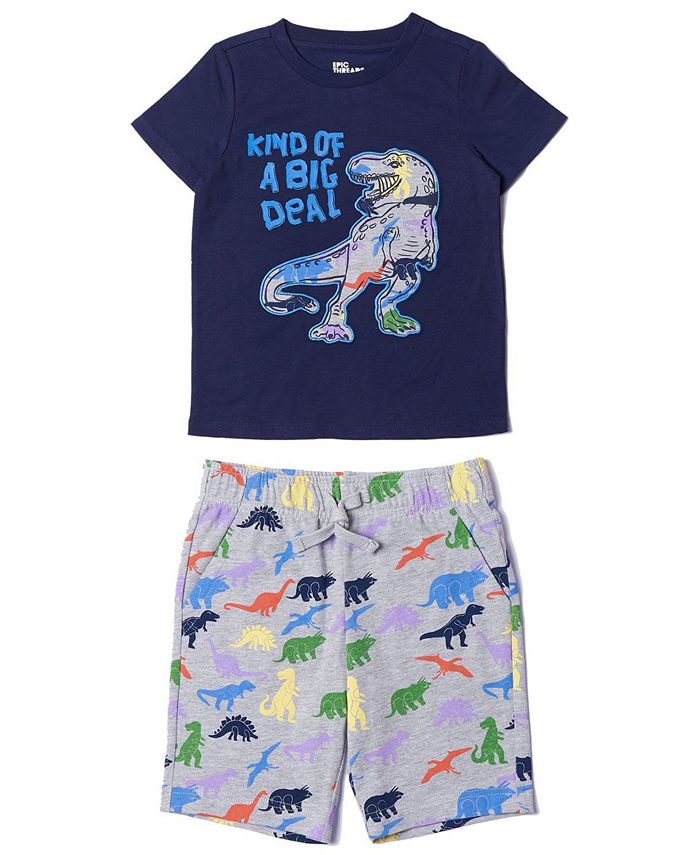 Epic Threads Toddler Boys Graphic Tee and Shorts Set - Macy's