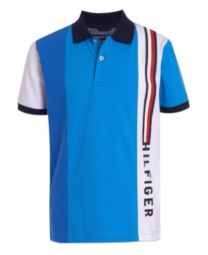 Little Boys Corey Color Block Polo T-shirt