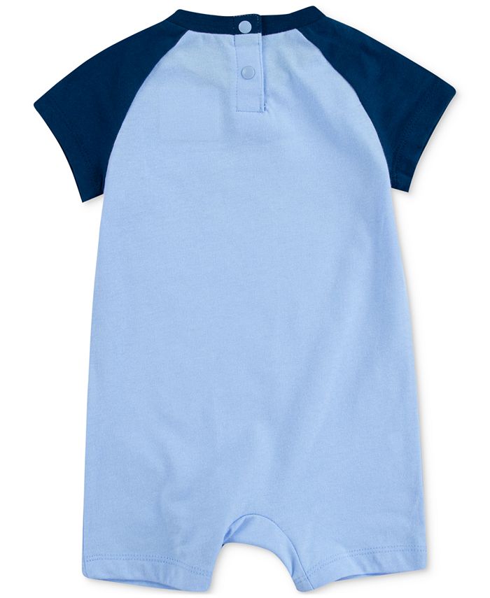 Hurley Baby Boys Lil' Shark Cotton Romper Macy's