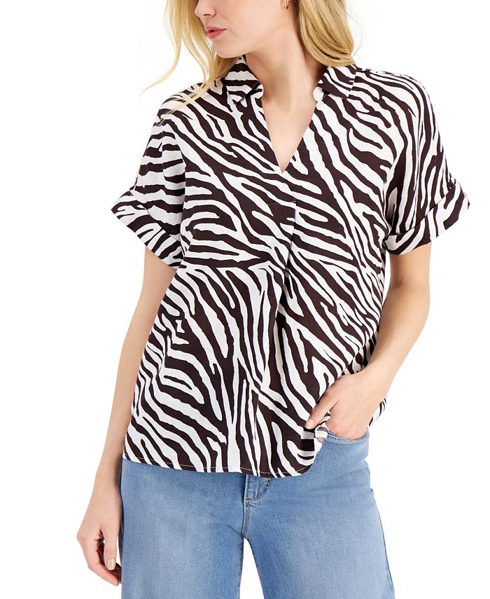 Macys zebra shoes cheap