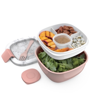 Bentgo Portable Salad Container In Blush