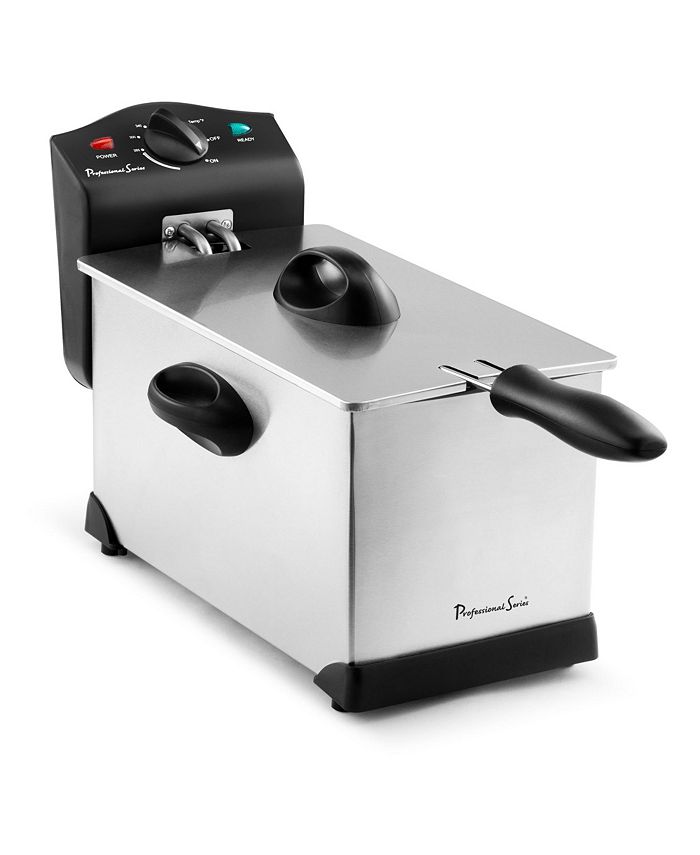 Professional Series Classic 3L. Stainless Steel Deep Fryer Macy's