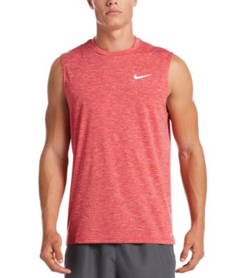 Men's Big & Tall Men's Dri-FIT Heathered Sleeveless Rash Guard