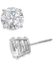 Macys mens diamond on sale earrings