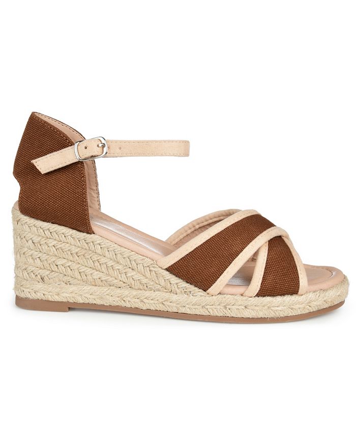 Journee Collection Women's Brene Espadrille Wedges & Reviews - Sandals ...