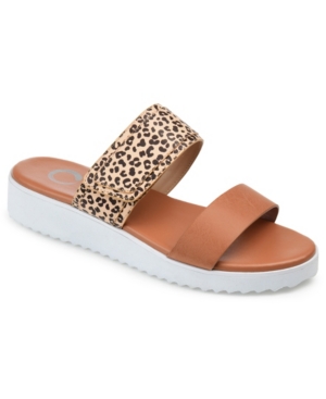 Journee Collection Fennie Espadrille Slide Sandals Women's Shoes