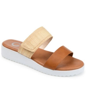 Journee Collection Fennie Espadrille Slide Sandals Women's Shoes