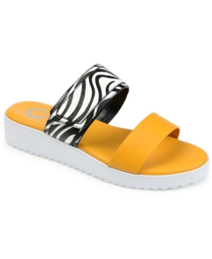 Journee Collection Fennie Espadrille Slide Sandals Women's Shoes