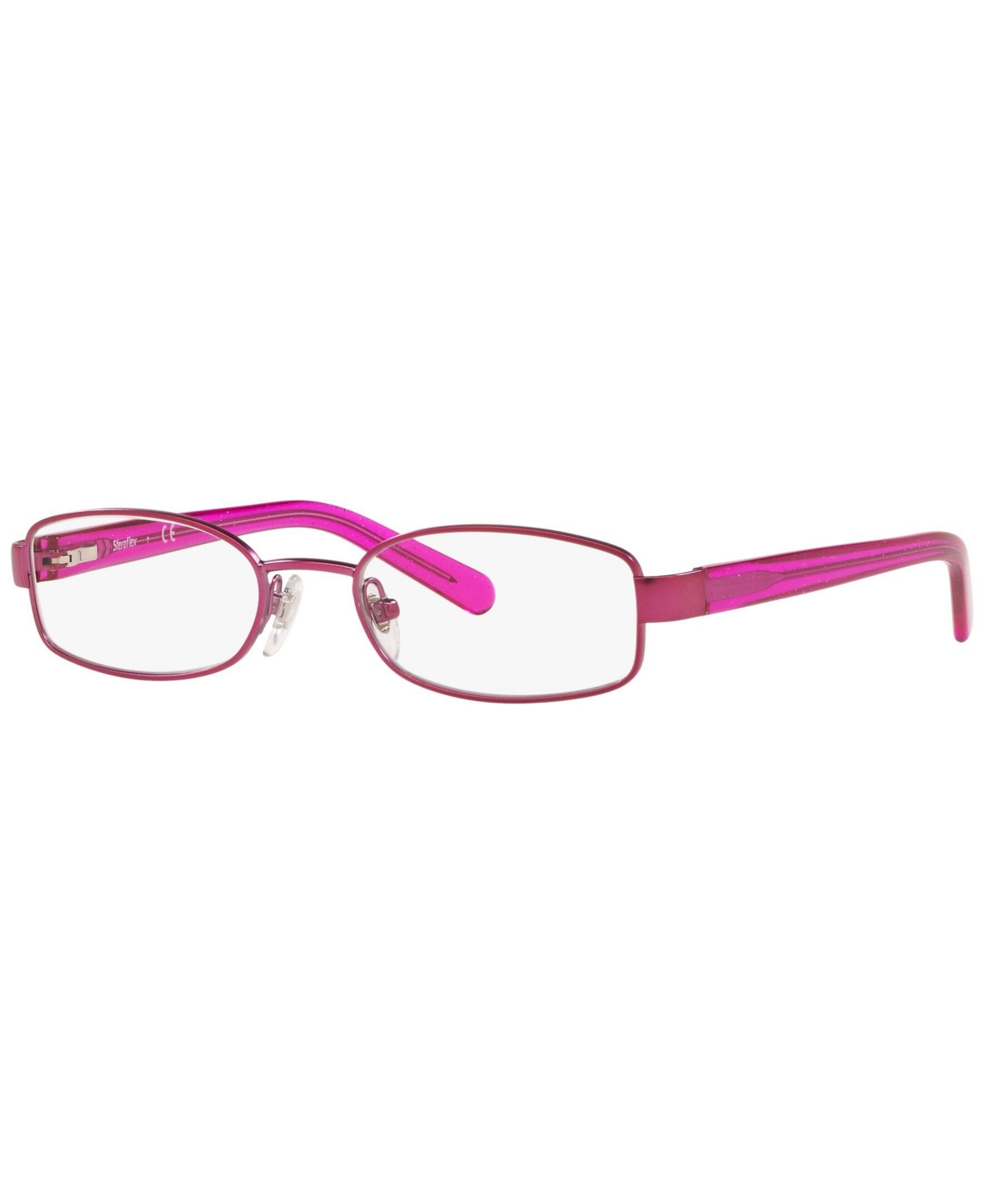 SF2857 Unisex Rectangle Eyeglasses - Matte Pink