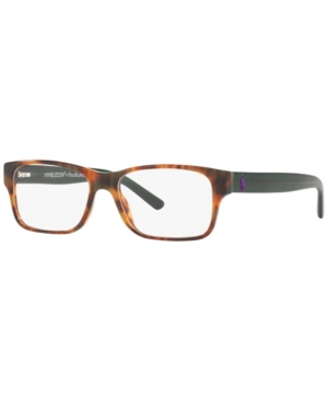 Polo Ralph Lauren Ph2117 Men's Rectangle Eyeglasses In Shiny Hava